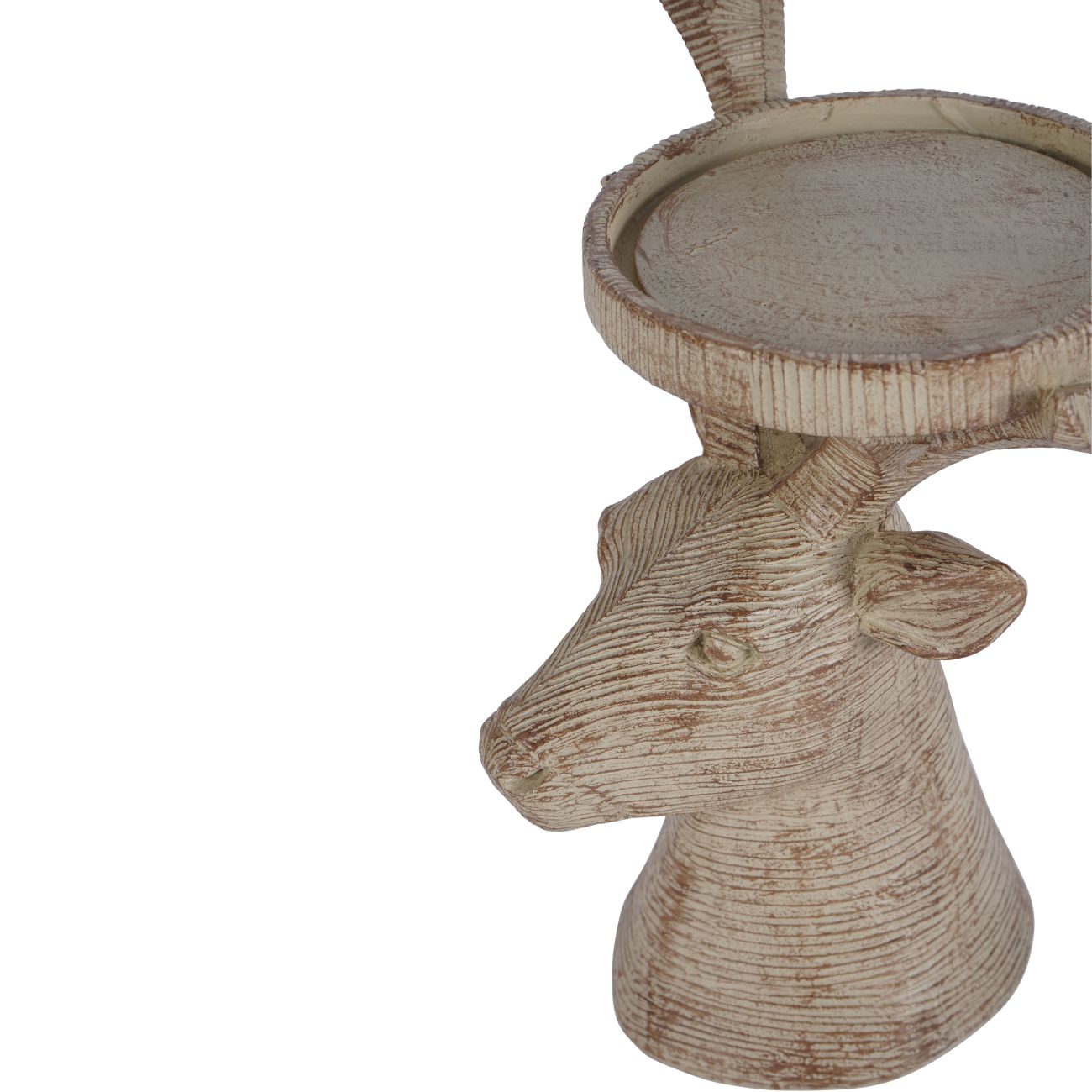 Laura Ashley Resin Deer Candle Holder